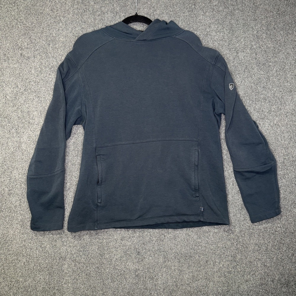 KUHL Spekter Pullover Hoody Mens XL Carbon Gray Blue Tech Hoodie 3192 Outdoors